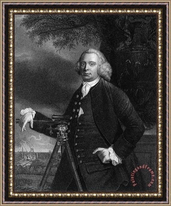 Others James Brindley (1716-1772) Framed Print