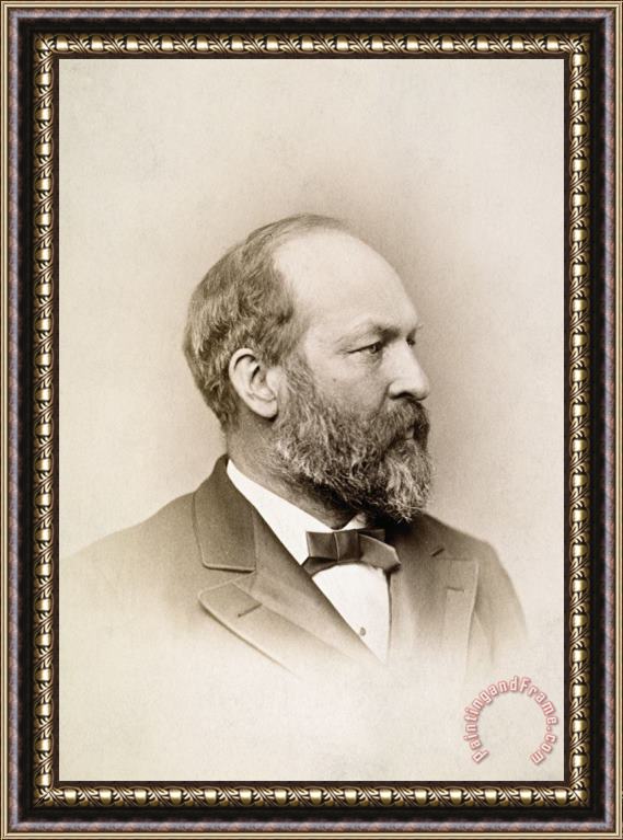 Others James Garfield (1831-1881) Framed Painting