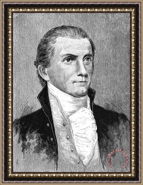 Others James Monroe (1758-1831) Framed Print