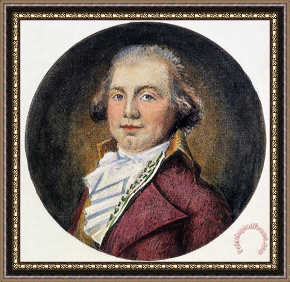 Others James Monroe (1758-1831) Framed Painting