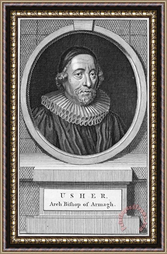 Others James Ussher (1581-1656) Framed Painting