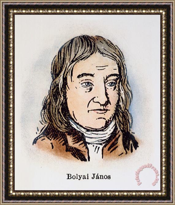 Others Janos Bolyai (1802-1860) Framed Print
