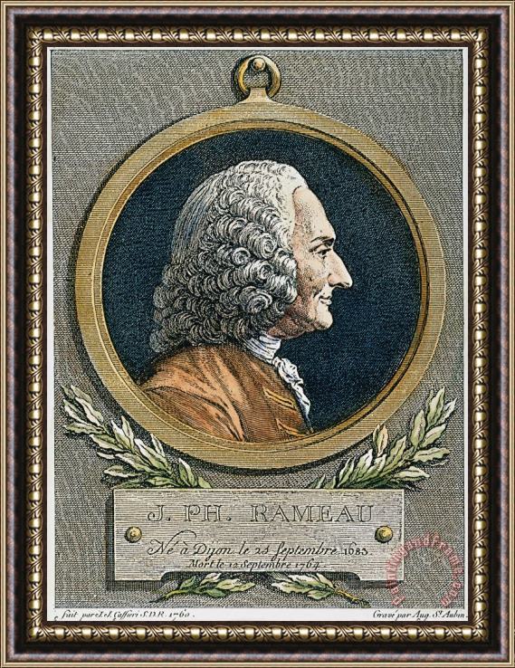 Others Jean Philippe Rameau Framed Painting