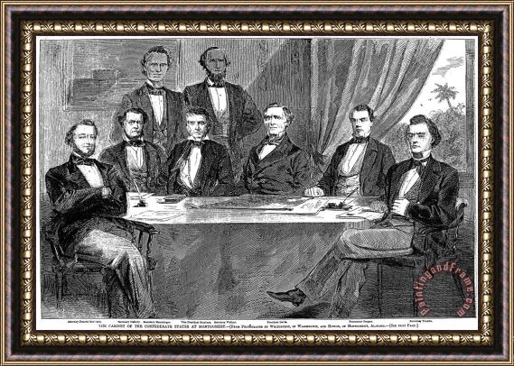 Others Jefferson Davis (1808-1889) Framed Painting