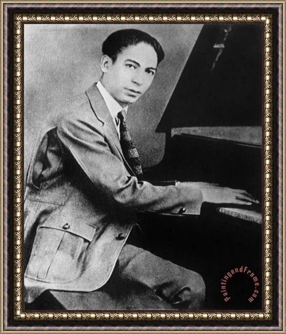 Others Jelly Roll Morton Framed Painting