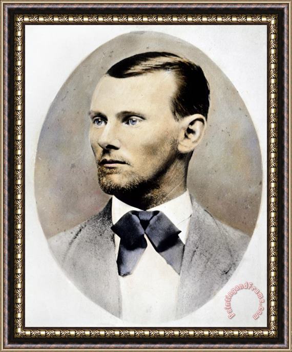 Others Jesse James (1847-1882) Framed Painting