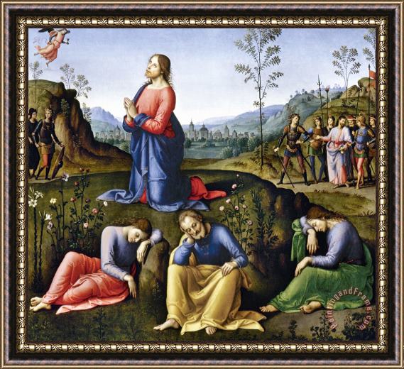 Others Jesus: Agony In The Garden Framed Painting