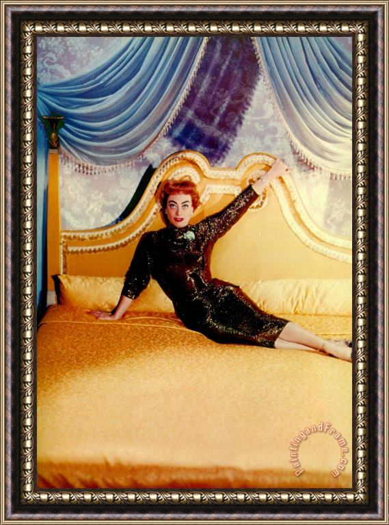 Others Joan Crawford (1905-1977) Framed Painting