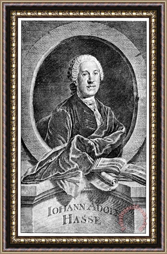 Others Johann Adolf Hasse Framed Print