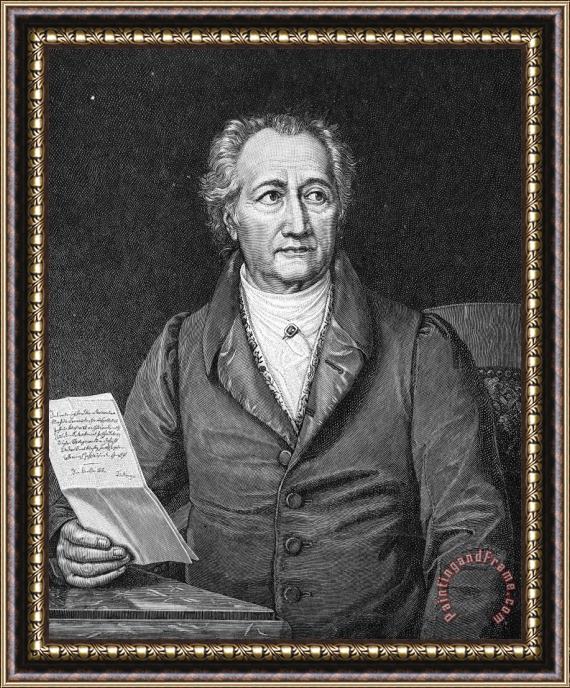 Others Johann Goethe (1749-1832) Framed Painting