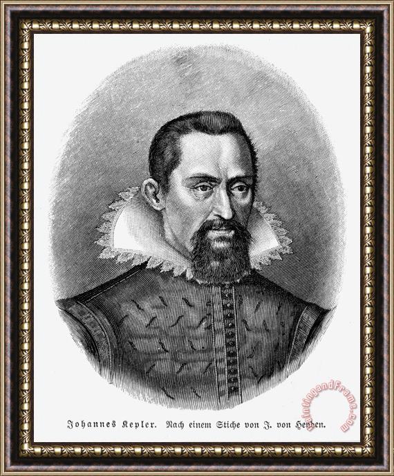 Others Johannes Kepler Framed Print