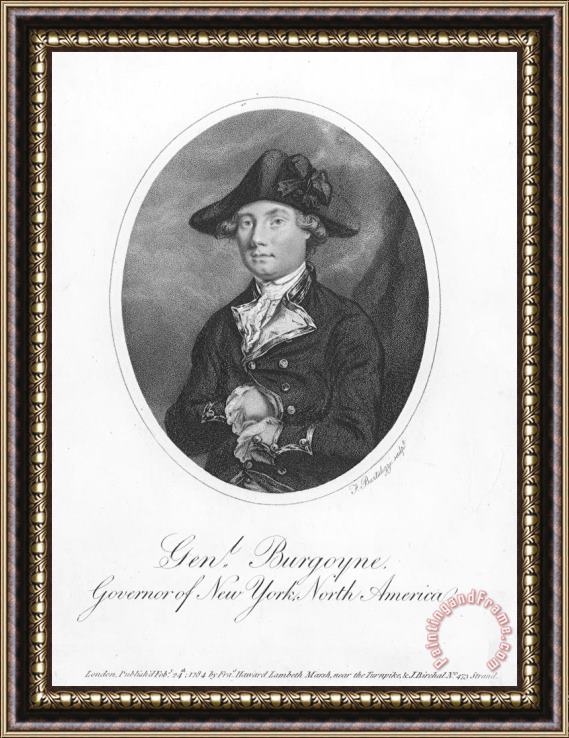 Others John Burgoyne (1722-1792) Framed Print