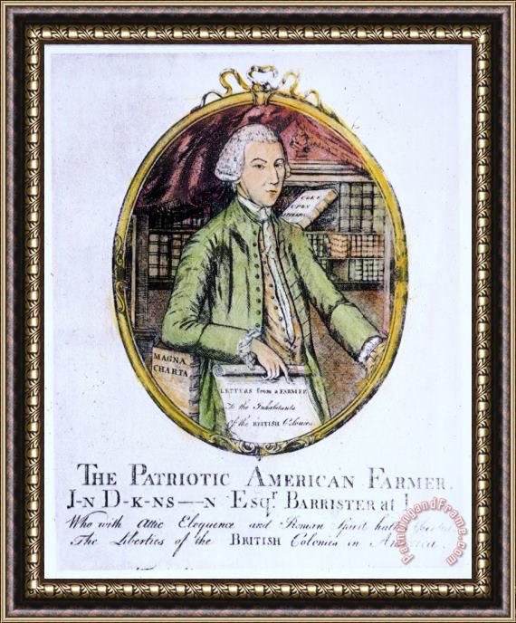 Others John Dickinson (1732-1808) Framed Painting