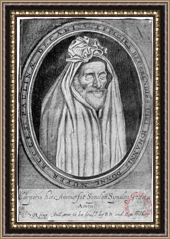 Others John Donne (1573-1631) Framed Painting