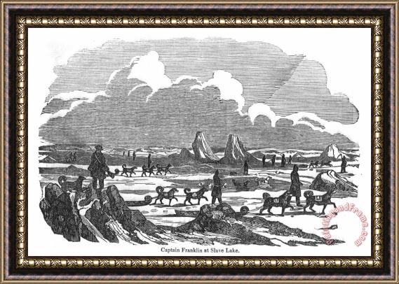 Others John Franklin Expedition Framed Painting