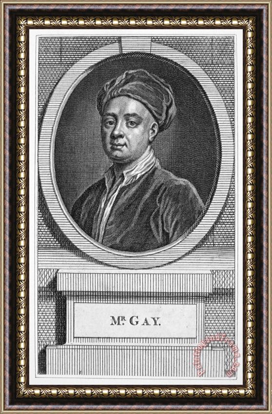 Others John Gay (1685-1732) Framed Painting