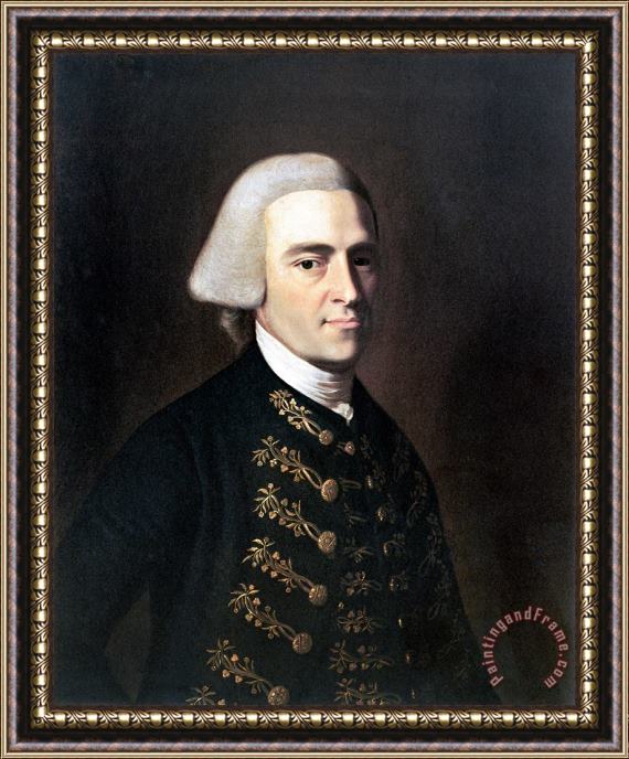 Others John Hancock (1737-1793) Framed Painting