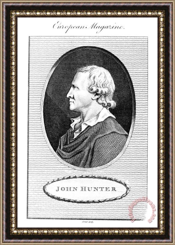 Others John Hunter (1728-1793) Framed Print