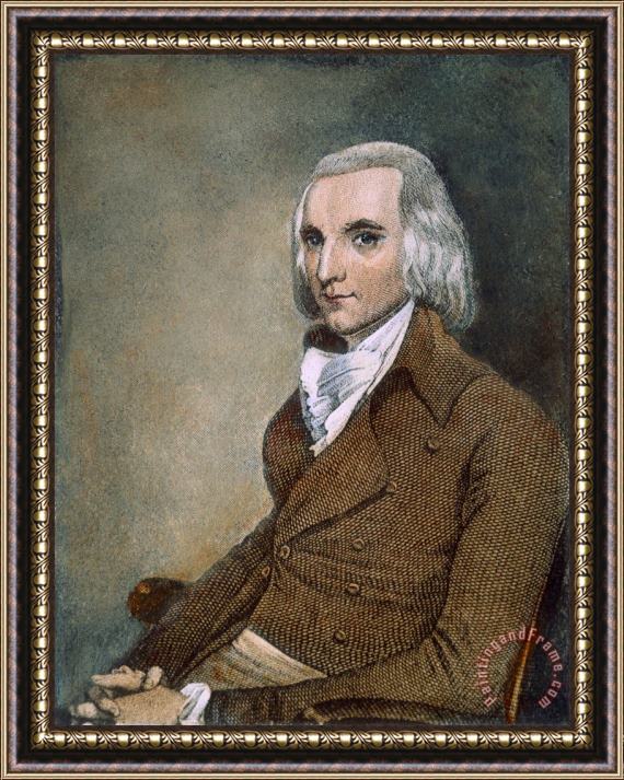 Others John Jacob Astor (1763-1848) Framed Painting