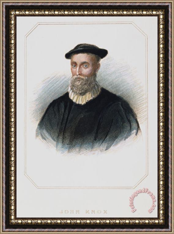 Others John Knox (1513-1572) Framed Print