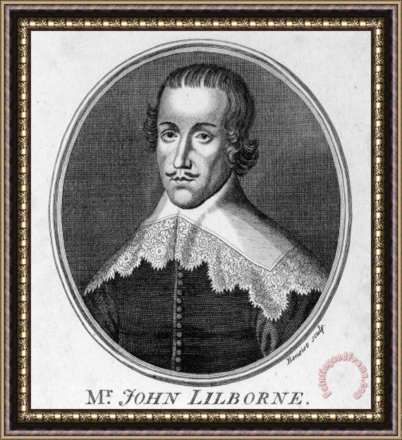 Others John Lilburne (1614-1657) Framed Painting