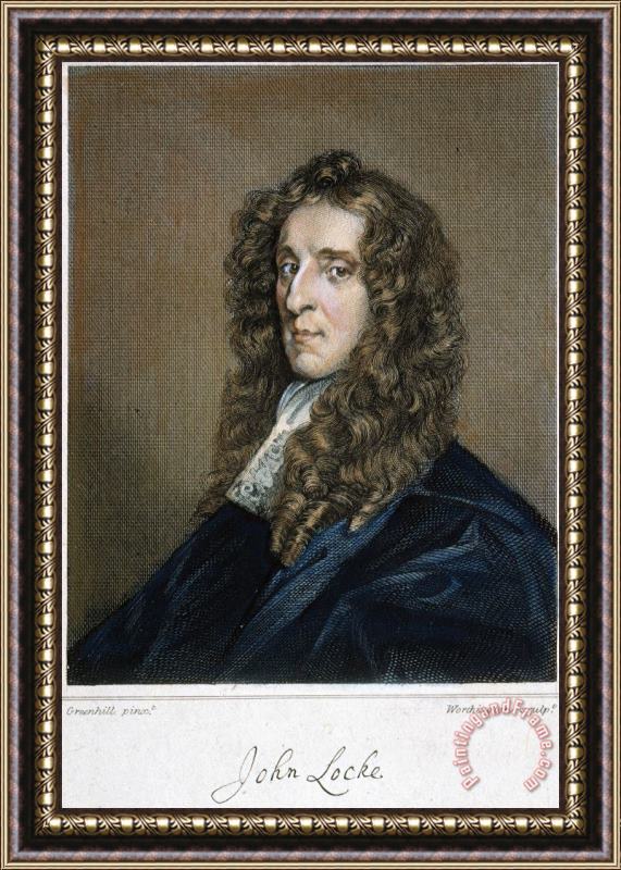 Others John Locke (1632-1704) Framed Painting