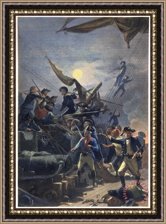 Others John Paul Jones (1747-1792) Framed Painting