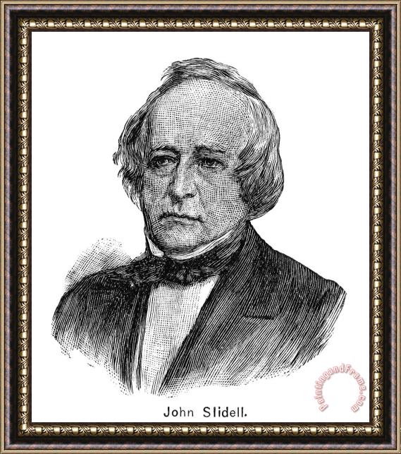 Others John Slidell (1793-1871) Framed Painting