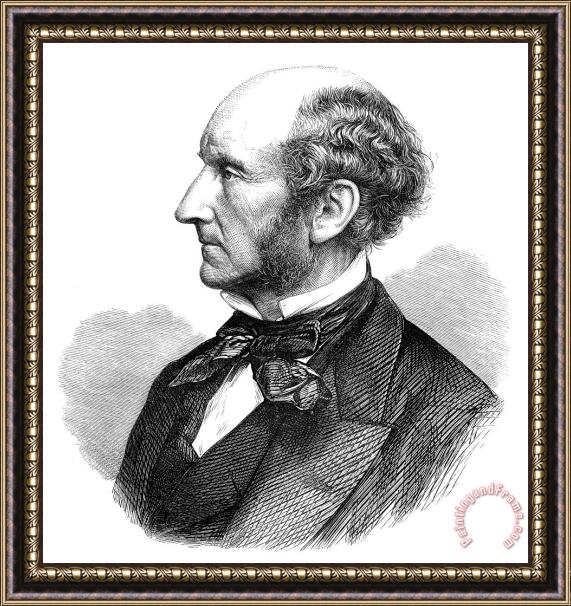 Others John Stuart Mill Framed Painting