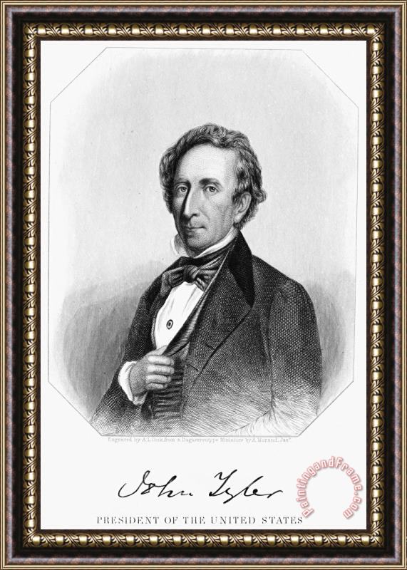 Others John Tyler (1790-1862) Framed Painting