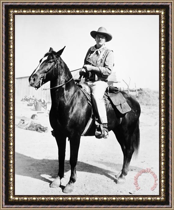 Others John Wayne (1907-1979) Framed Print