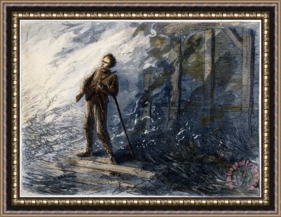 Others John Wilkes Booth Framed Painting