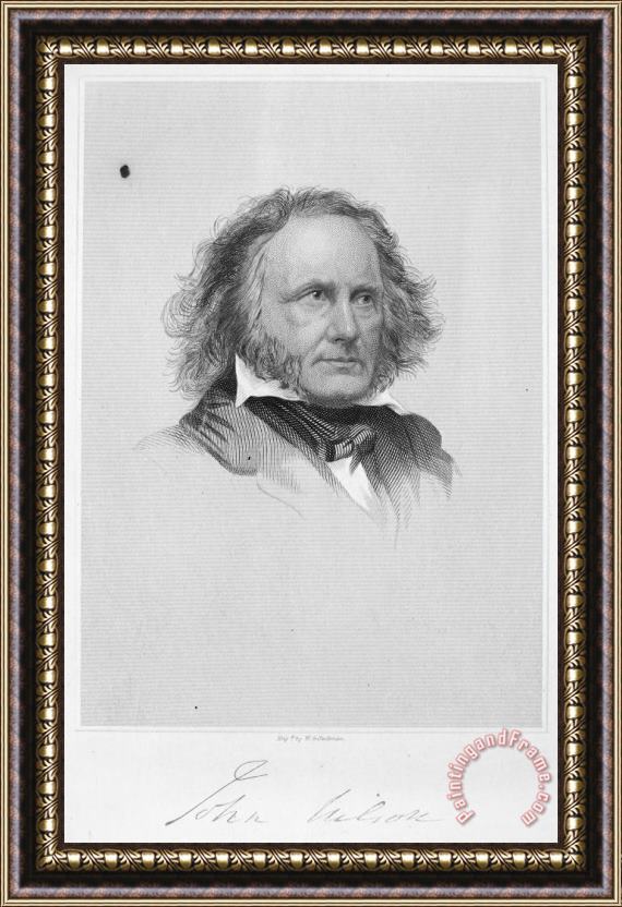 Others John Wilson (1785-1854) Framed Print