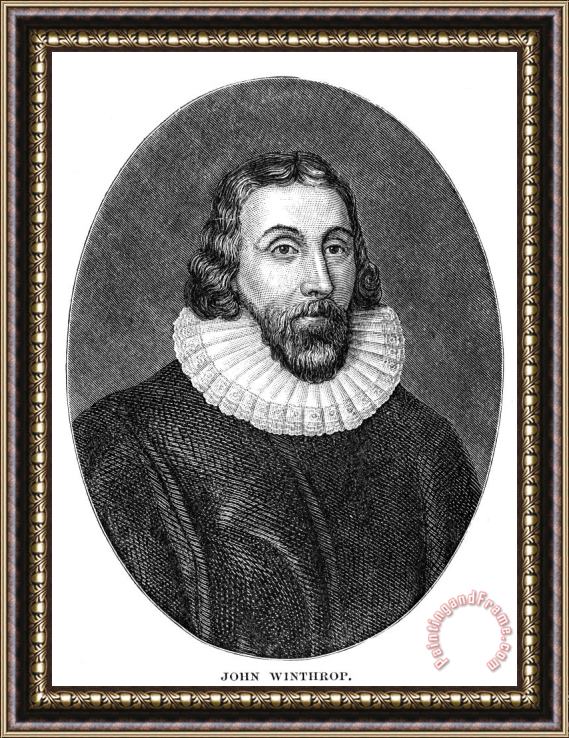 Others John Winthrop (1588-1649) Framed Print