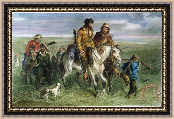 Others Kansas-nebraska Act, 1856 Framed Painting