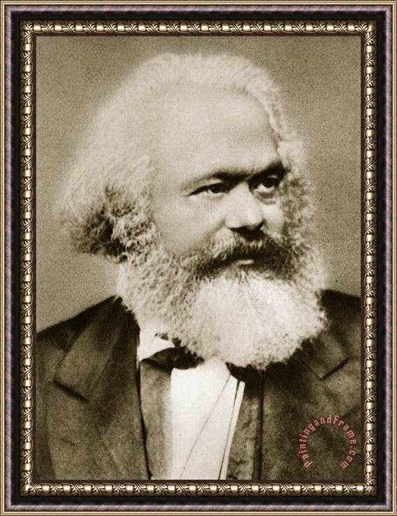 Others Karl Marx Framed Painting