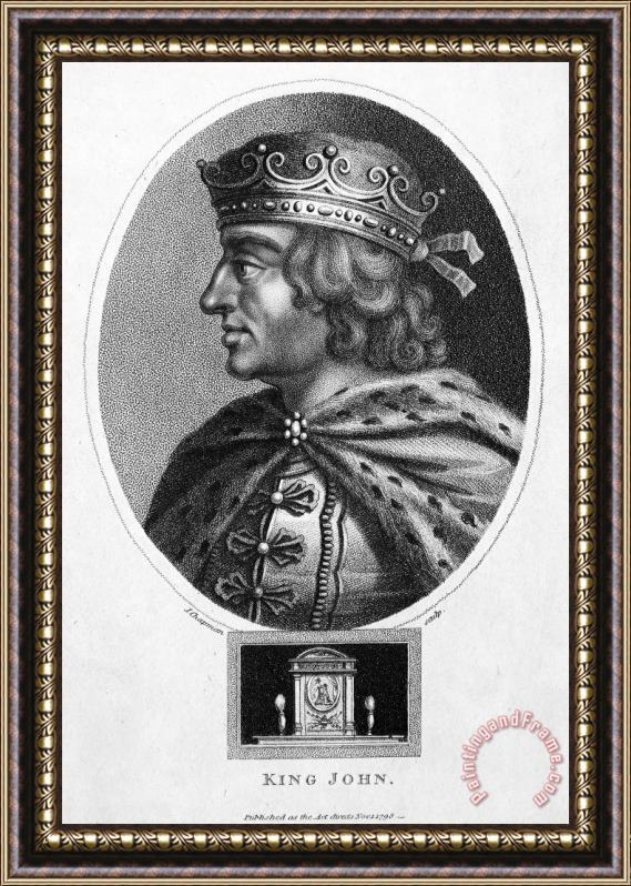 Others King John Of England Framed Painting