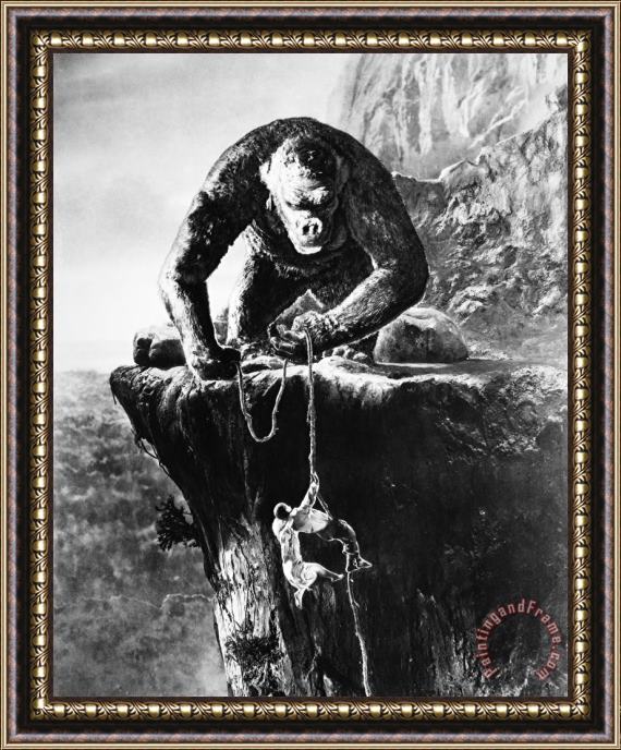 Others King Kong, 1933 Framed Painting