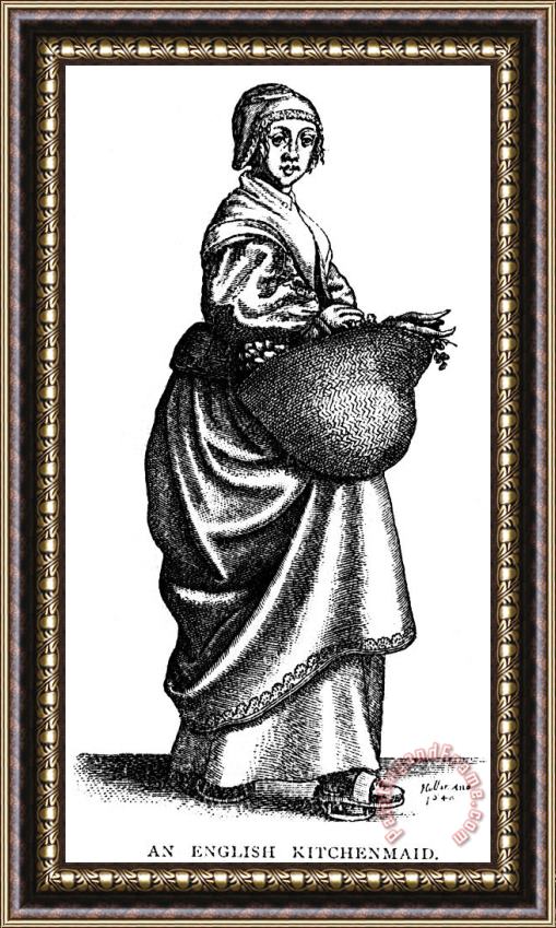 Others KITCHENMAID, 17th CENTURY Framed Print