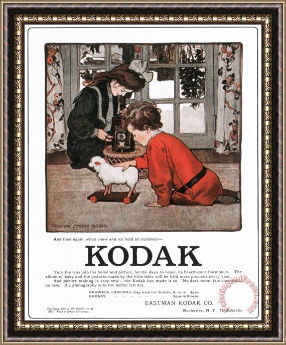 Others Kodak Advertisement, 1906 Framed Print
