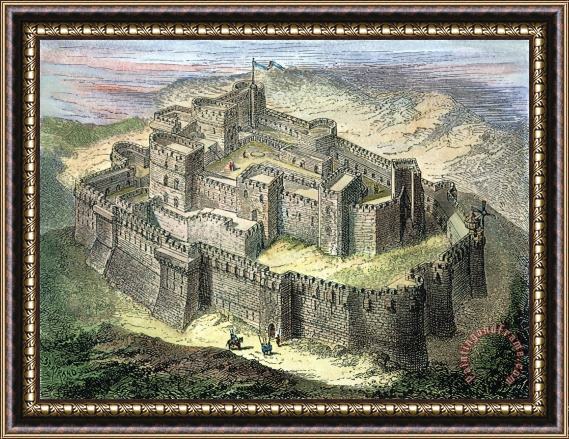 Others Krak Des Chevaliers Framed Painting
