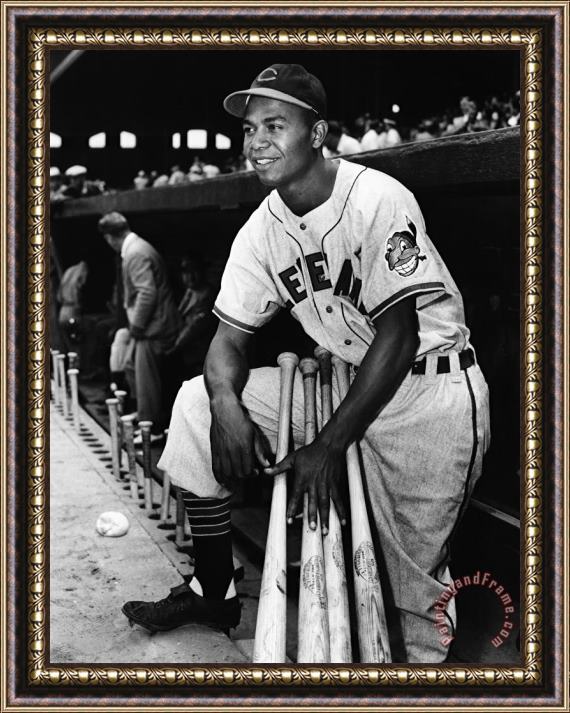 Others Larry Doby (1923-2003) Framed Painting