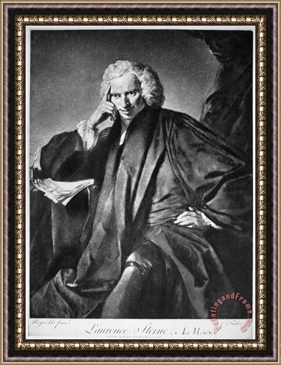 Others Laurence Sterne (1713-1768) Framed Print