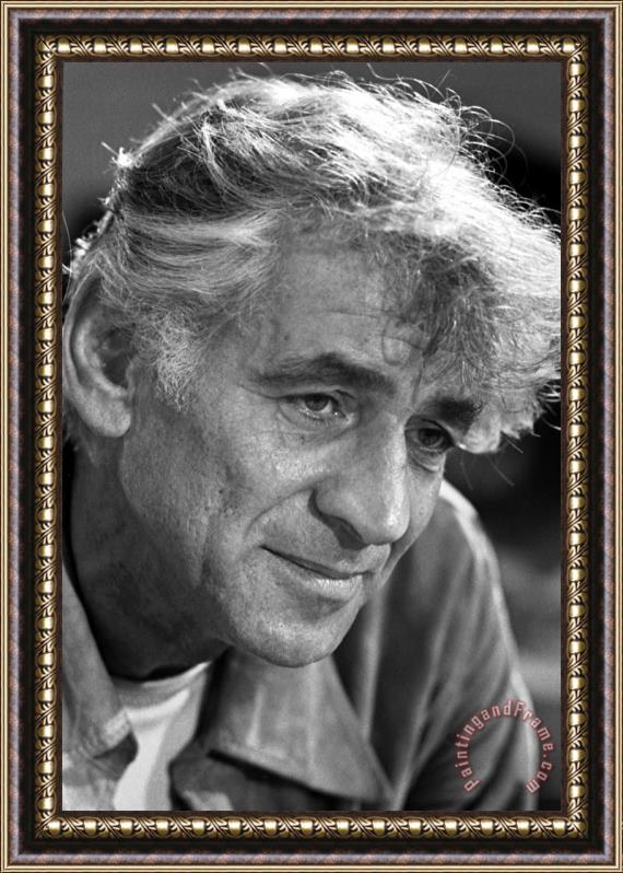 Others Leonard Bernstein Framed Painting