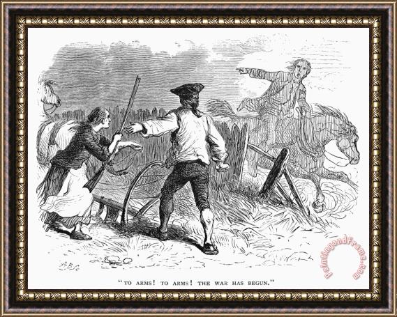 Others Lexington: Minutemen, 1775 Framed Print