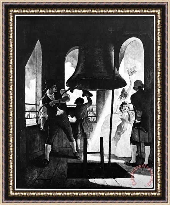 Others Liberty Bell, 1776 Framed Painting