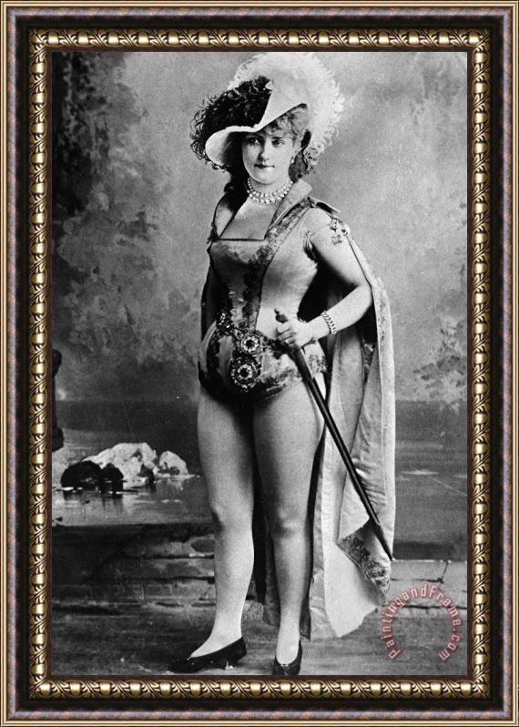 Others Lillian Russell (1861-1922) Framed Print