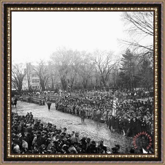 Others Lincolns Inauguration Framed Painting