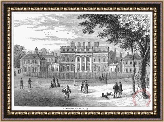 Others London: Buckingham House Framed Painting