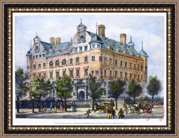Others London: Scotland Yard Framed Painting